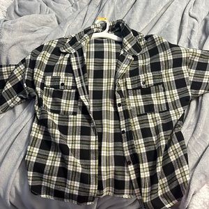 Black And Yellow Plaid Fannel